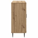 vidaXL Servírovacia skriňa Dub artisan 89 x 34,5 x 80 cm – Obrázok 7