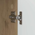 vidaXL Servírovacia skriňa Dub artisan 89 x 34,5 x 80 cm – Obrázok 9