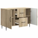 vidaXL Servírovacia skriňa so zásuvkou Dub sonoma 89 x 34,5 x 60 cm – Obrázok 5