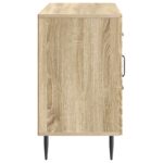 vidaXL Servírovacia skriňa so zásuvkou Dub sonoma 89 x 34,5 x 60 cm – Obrázok 7