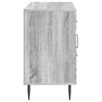 vidaXL Servírovacia skriňa so zásuvkou Sivá sonoma 89 x 34,5 x 60 cm – Obrázok 7