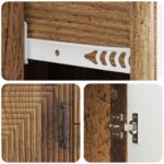 vidaXL Servírovacia skriňa so zásuvkou Staré drevo 89 x 34,5 x 60 cm – Obrázok 9