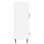 vidaXL Servírovacia skriňa Biela s vysokým leskom 66 x 34,5 x 95 cm – Obrázok 6