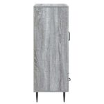 vidaXL Servírovacia skriňa so zásuvkou Sivá sonoma 66 x 34,5 x 95 cm – Obrázok 6