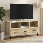 vidaXL TV skrinka Dub sonoma 102 x 34,5 x 50 cm Kompozitné drevo