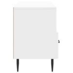 vidaXL TV skrinka Biela s vysokým leskom 102 x 34,5 x 50 cm – Obrázok 7