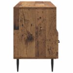 vidaXL TV skrinka Staré drevo 102 x 34,5 x 50 cm Kompozitné drevo – Obrázok 7