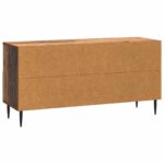 vidaXL TV skrinka Staré drevo 102 x 34,5 x 50 cm Kompozitné drevo – Obrázok 8