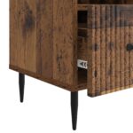 vidaXL TV skrinka Staré drevo 102 x 34,5 x 50 cm Kompozitné drevo – Obrázok 9