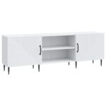 vidaXL TV skrinka Biela 150 x 31 x 50 cm Kompozitné drevo – Obrázok 2