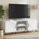 vidaXL TV skrinka Biela 150 x 31 x 50 cm Kompozitné drevo – Obrázok 4