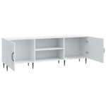 vidaXL TV skrinka Biela 150 x 31 x 50 cm Kompozitné drevo – Obrázok 5