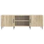 vidaXL TV skrinka Dub sonoma 150 x 31 x 50 cm Kompozitné drevo – Obrázok 6