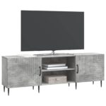 vidaXL TV skrinka Betónovo sivá 150 x 31 x 50 cm Kompozitné drevo – Obrázok 3