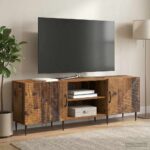 vidaXL TV skrinka Staré drevo 150 x 31 x 50 cm Kompozitné drevo