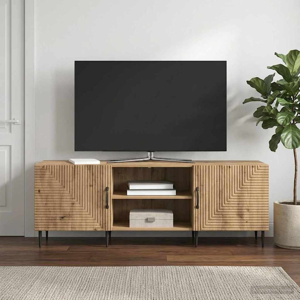 894924_1.jpg vidaXL TV skrinka Dub artisan 150 x 31 x 50 cm Kompozitné drevo – Obrázok 1