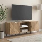 vidaXL TV skrinka Dub artisan 150 x 31 x 50 cm Kompozitné drevo – Obrázok 4
