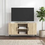 vidaXL TV skrinka Dub sonoma 102 x 34,5 x 50 cm Kompozitné drevo
