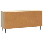 vidaXL TV skrinka Dub sonoma 102 x 34,5 x 50 cm Kompozitné drevo – Obrázok 8