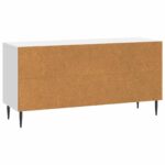 vidaXL TV skrinka Biela s vysokým leskom 102 x 34,5 x 50 cm – Obrázok 8