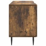 vidaXL TV skrinka Dymový dub 102 x 34,5 x 50 cm Kompozitné drevo – Obrázok 7