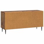 vidaXL TV skrinka Staré drevo 102 x 34,5 x 50 cm Kompozitné drevo – Obrázok 8