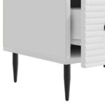 vidaXL TV skrinka Biela s vysokým leskom 147 x 34,5 x 30 cm – Obrázok 9