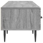 vidaXL TV skrinka Sivá sonoma 147 x 34,5 x 30 cm Kompozitné drevo – Obrázok 7