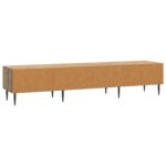 vidaXL TV skrinka Dub artisan 147 x 34,5 x 30 cm Kompozitné drevo – Obrázok 8
