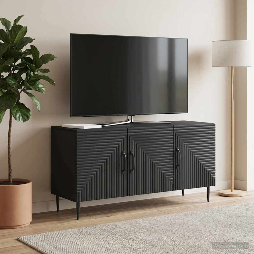 894946_1.jpg vidaXL TV skrinka Čierna 99 x 34,5 x 50 cm Kompozitné drevo – Obrázok 1
