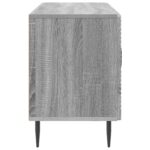 vidaXL TV skrinka Sivá sonoma 99 x 34,5 x 50 cm Kompozitné drevo – Obrázok 7