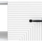 vidaXL Konferenčný stolík Biela 90 x 50 x 40 cm Kompozitné drevo – Obrázok 9