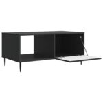 vidaXL Konferenčný stolík Čierna 90 x 50 x 40 cm Kompozitné drevo – Obrázok 4