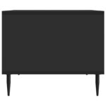 vidaXL Konferenčný stolík Čierna 90 x 50 x 40 cm Kompozitné drevo – Obrázok 6