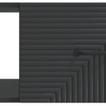 vidaXL Konferenčný stolík Čierna 90 x 50 x 40 cm Kompozitné drevo – Obrázok 9