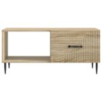 vidaXL Konferenčný stolík Dub sonoma 90 x 50 x 40 cm Kompozitné drevo – Obrázok 5