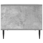 vidaXL Konferenčný stolík Betónovo sivá 90 x 50 x 40 cm – Obrázok 5