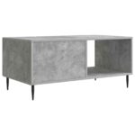 vidaXL Konferenčný stolík Betónovo sivá 90 x 50 x 40 cm – Obrázok 6