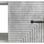 vidaXL Konferenčný stolík Betónovo sivá 90 x 50 x 40 cm – Obrázok 8
