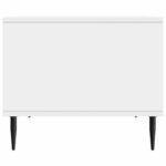 vidaXL Konferenčný stolík Biela s vysokým leskom 90 x 50 x 40 cm – Obrázok 6