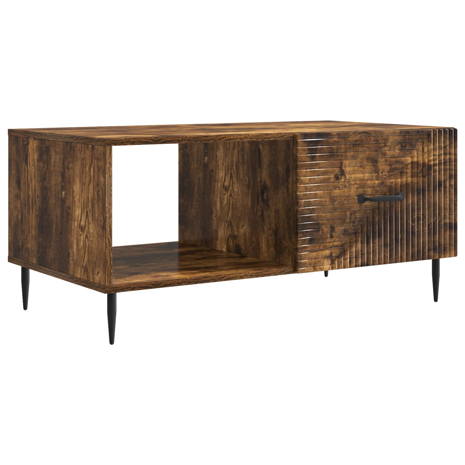 894960_1.jpg vidaXL Konferenčný stolík Dymový dub 90 x 50 x 40 cm Kompozitné drevo – Obrázok 1