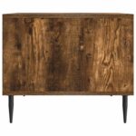 vidaXL Konferenčný stolík Dymový dub 90 x 50 x 40 cm Kompozitné drevo – Obrázok 5
