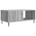 vidaXL Konferenčný stolík Sivá sonoma 90 x 50 x 40 cm Kompozitné drevo – Obrázok 7