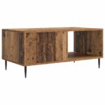 vidaXL Konferenčný stolík Staré drevo 90 x 50 x 40 cm Kompozitné drevo – Obrázok 6