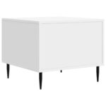 vidaXL Konferenčný stolík Biela s vysokým leskom 49 x 50 x 40 cm – Obrázok 6