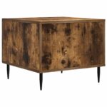 vidaXL Konferenčný stolík Dymový dub 49 x 50 x 40 cm Kompozitné drevo – Obrázok 7