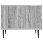 vidaXL Konferenčný stolík Sivá sonoma 49 x 50 x 40 cm Kompozitné drevo – Obrázok 6