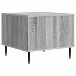 vidaXL Konferenčný stolík Sivá sonoma 49 x 50 x 40 cm Kompozitné drevo – Obrázok 7