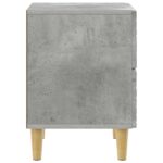 vidaXL Nočný stolík Betónovo sivá 43 x 34,5 x 48 cm Kompozitné drevo – Obrázok 4