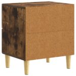 vidaXL Nočný stolík Dymový dub 43 x 34,5 x 48 cm Kompozitné drevo – Obrázok 5
